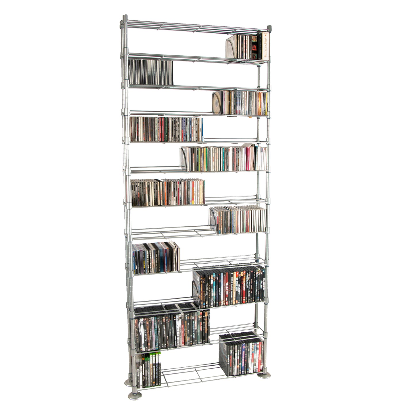 Shelving/Organizer- Max Steel 12 Multimedia Silver