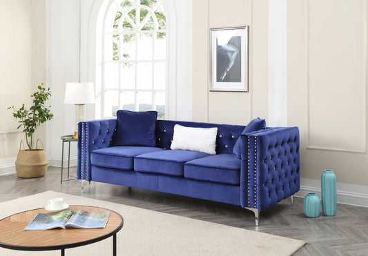 Paige G829A-S Sofa , BLUE