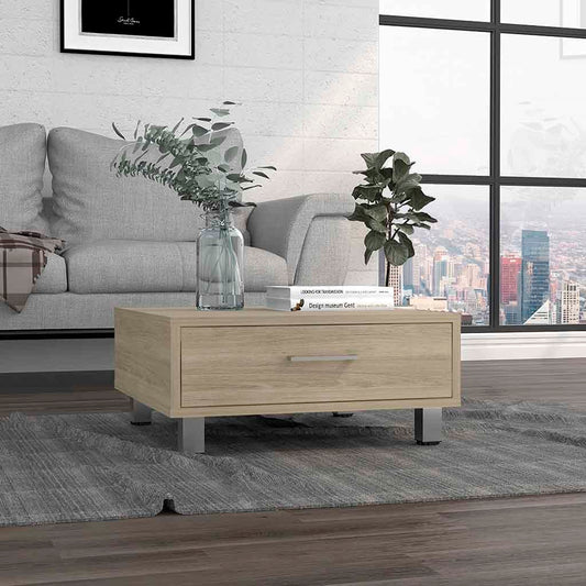 Albuquerque Light Pine Coffee Table with Drawer