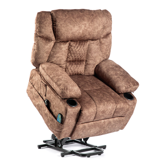 Elderly Power Lift Recliner Chair with Heat and Massage