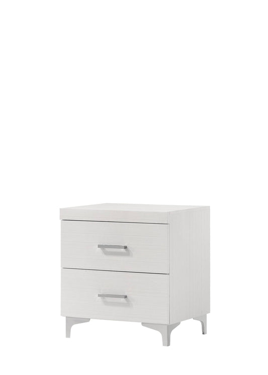 Casilda Nightstand in White Finish BD00645