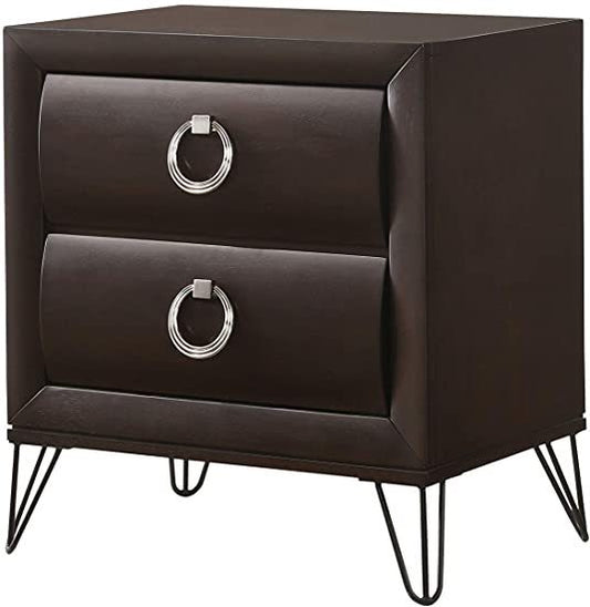 Tablita Nightstand, Dark Merlot 27463