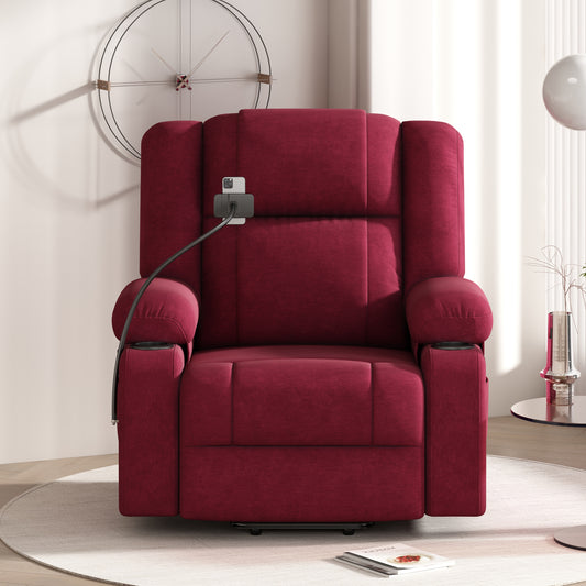 Ultimate Comfort Power Lift Recliner Chair with Massage, Heating, and Remote Control