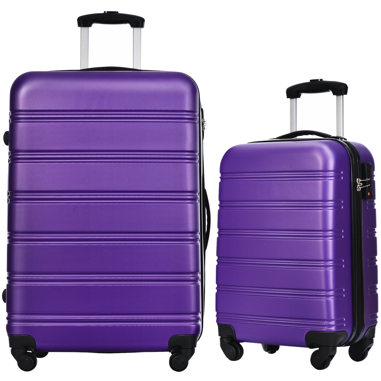 Luggage Sets of 2 Piece Carry on Suitcase Airline Approved,Hard Case Expandable Spinner Wheels