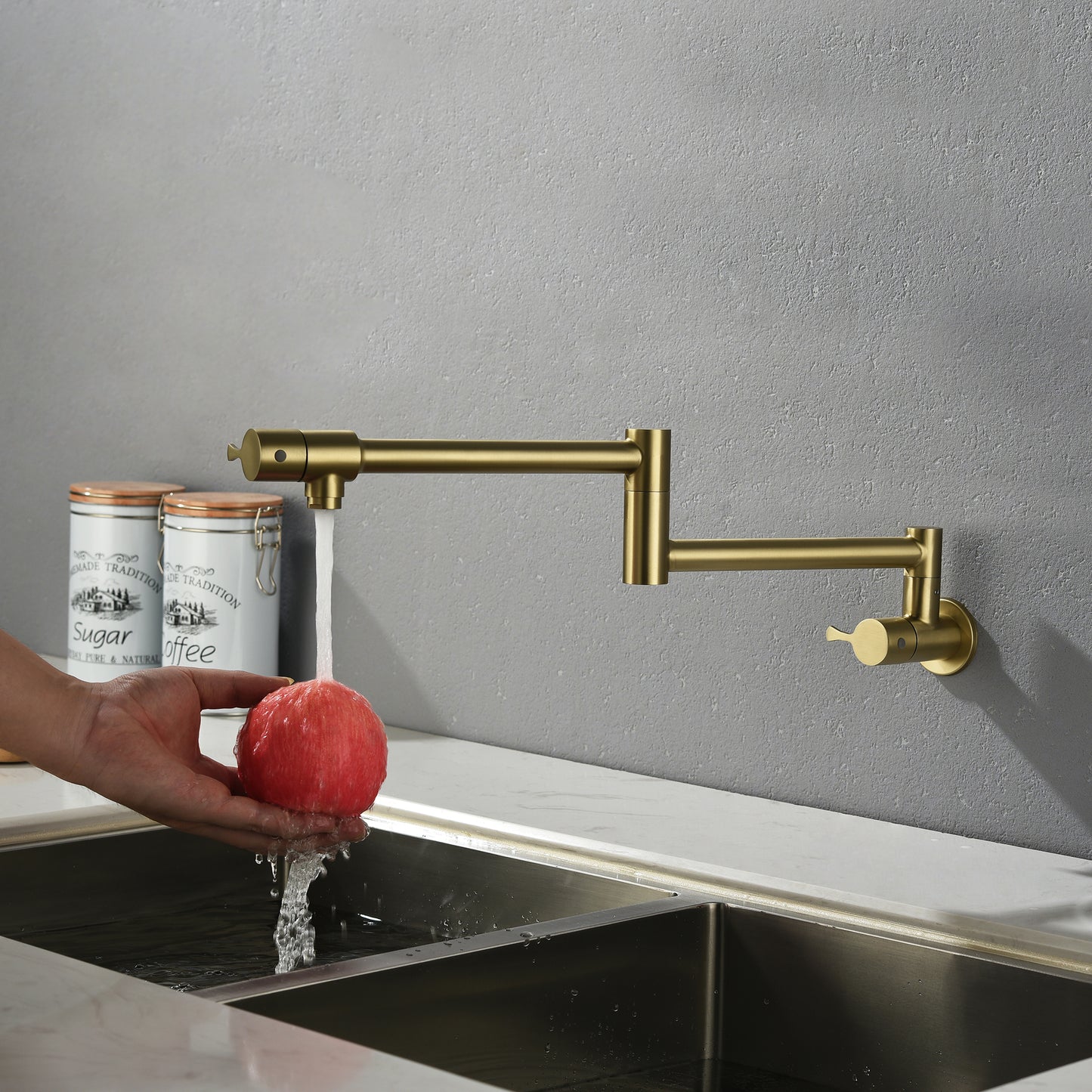 Pot Filler Faucet Wall Mount