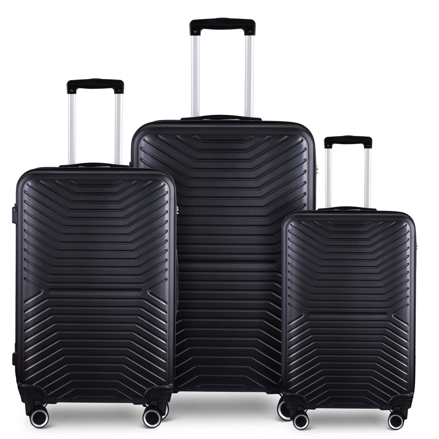 Luggage Sets Expandable ABS Hardshell 3pcs Clearance Luggage Hardside Lightweight Durable Suitcase sets Spinner Wheels Suitcase with TSA Lock 20in/24in/28in