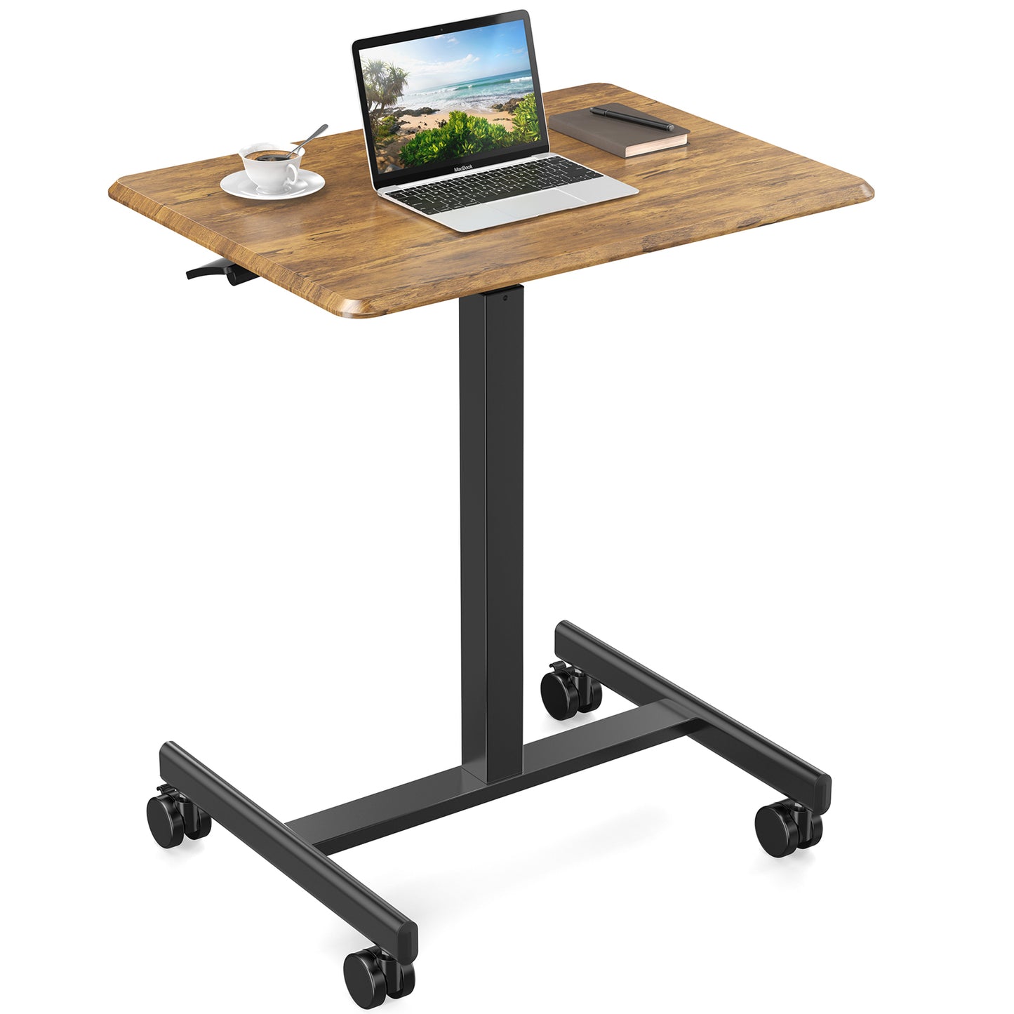 Mobile Adjustable Standing Desk for Home and Office