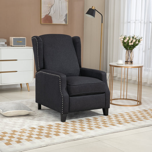 Ergonomic Modern Recliner Chair with Generous Dimensions and Lumbar Support