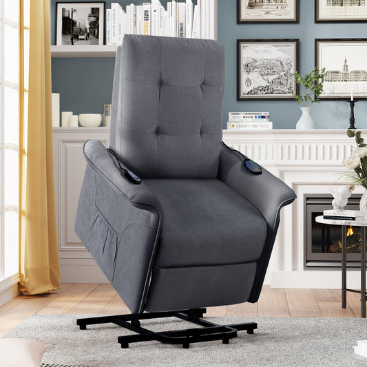 Comfortable Power Lift Recliner Chair with Massage for Seniors