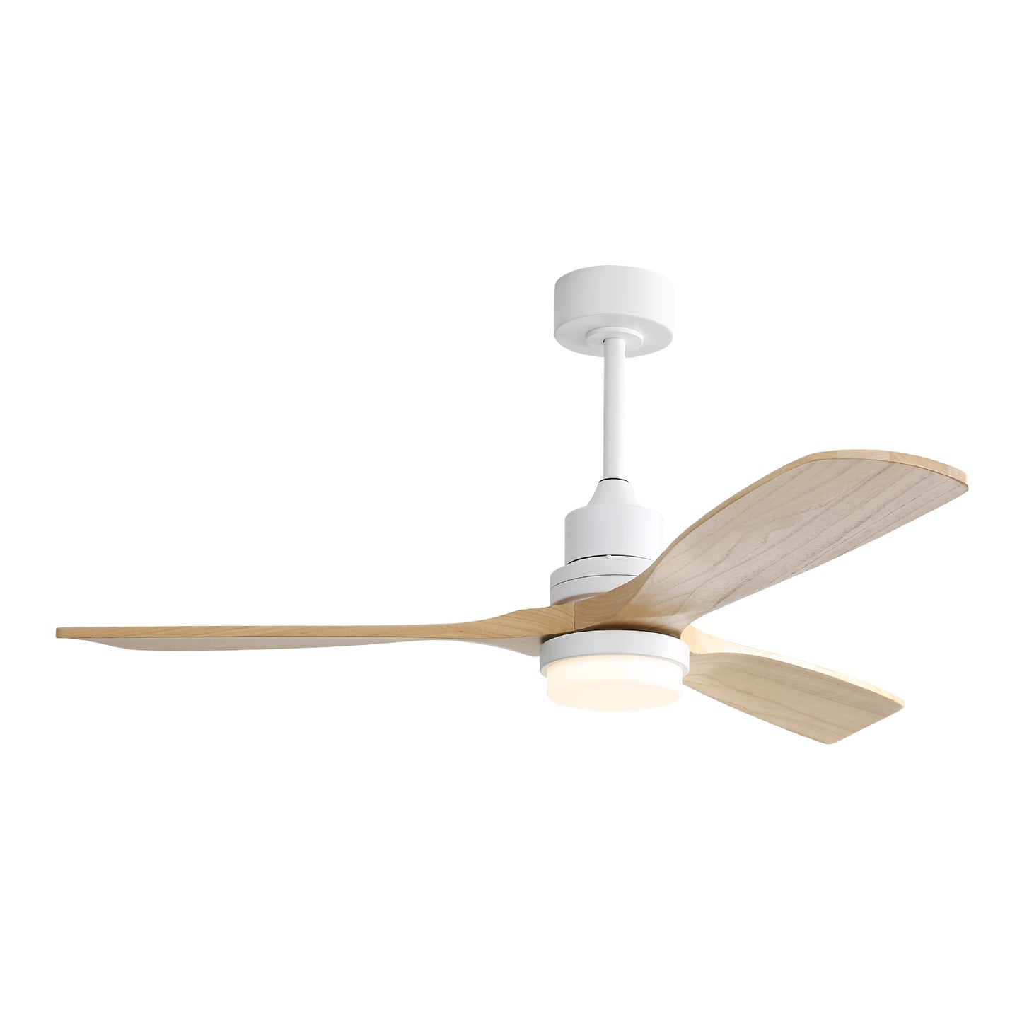 52-Inch Indoor Ceiling Fan with Dimmable LED Light and Remote Control