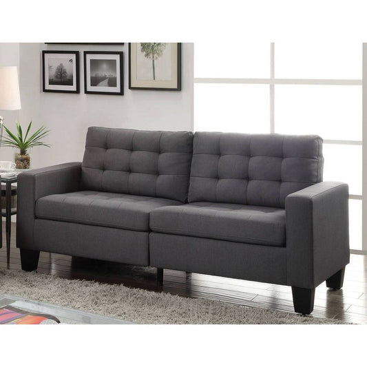 Earsom Sofa in Gray Linen 52770