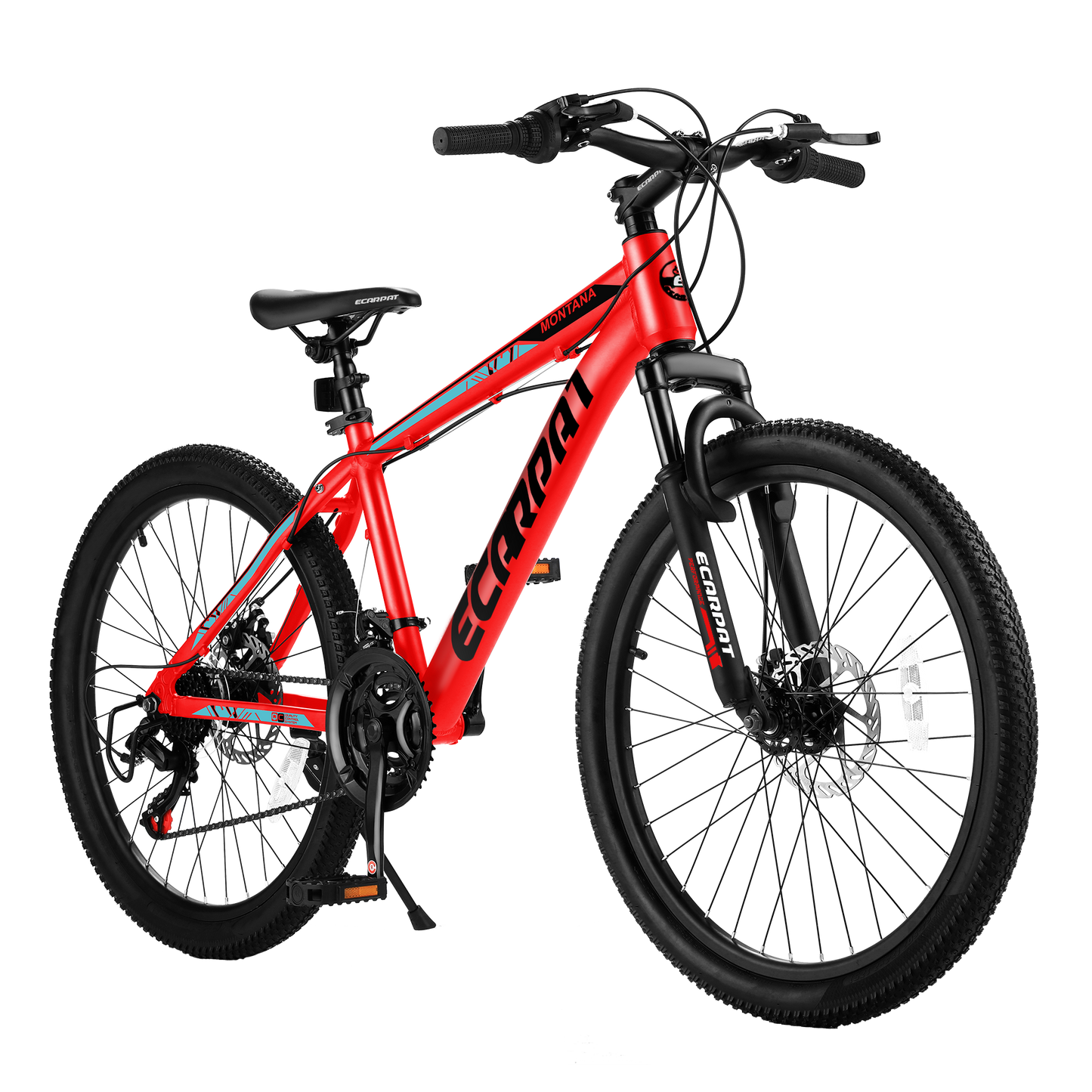 A24299 Rycheer Elecony 24 inch Mountain Bike Bicycle for Adults Aluminium Frame Bike Shimano 21-Speed with Disc Brake