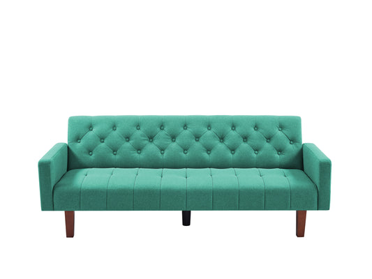 Versatile Green Sofa Bed for Small Spaces