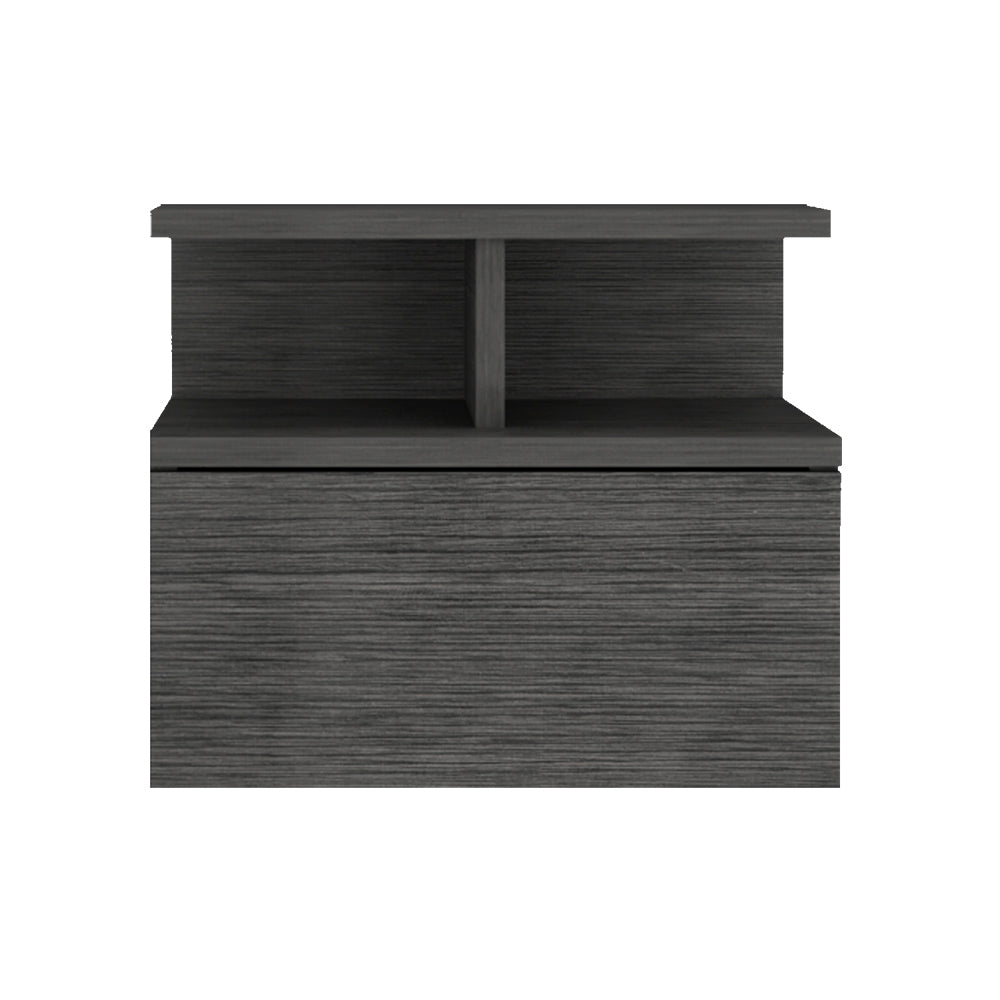 Nightstand Floating Flopini, Bedroom, Smokey Oak