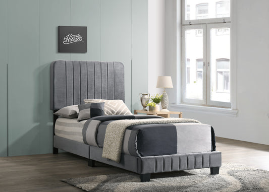 Lodi G0408-TB-UP TWIN BED , GRAY