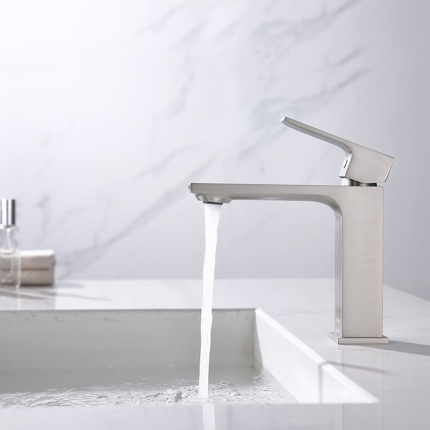 Elevate Your Bathroom with the Brushed Nickel Single Handle Lavatory Faucet